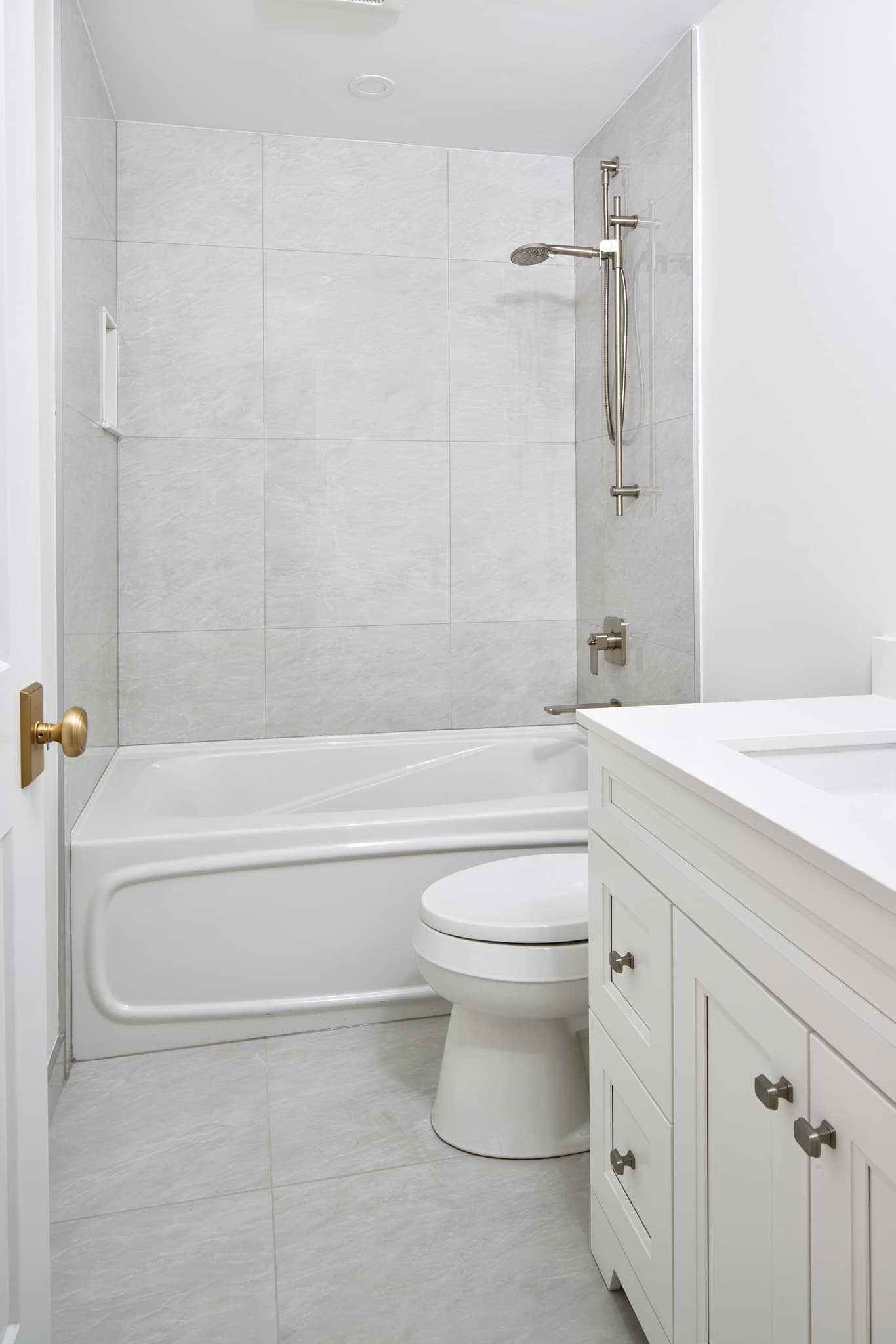 Custom bathroom vanity by Harbour Kitchens