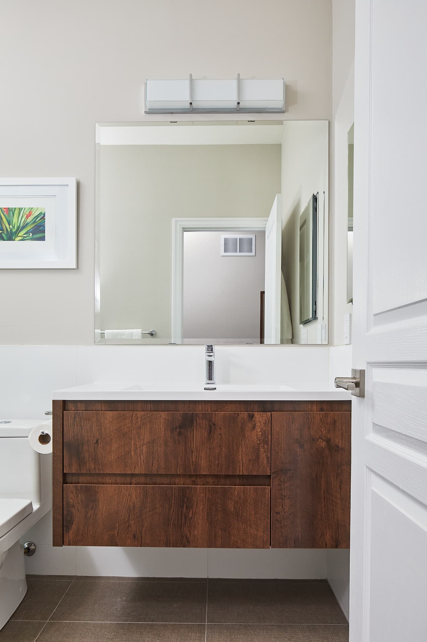 Custom bathroom renovation by Harbour Kitchens — Mississauga