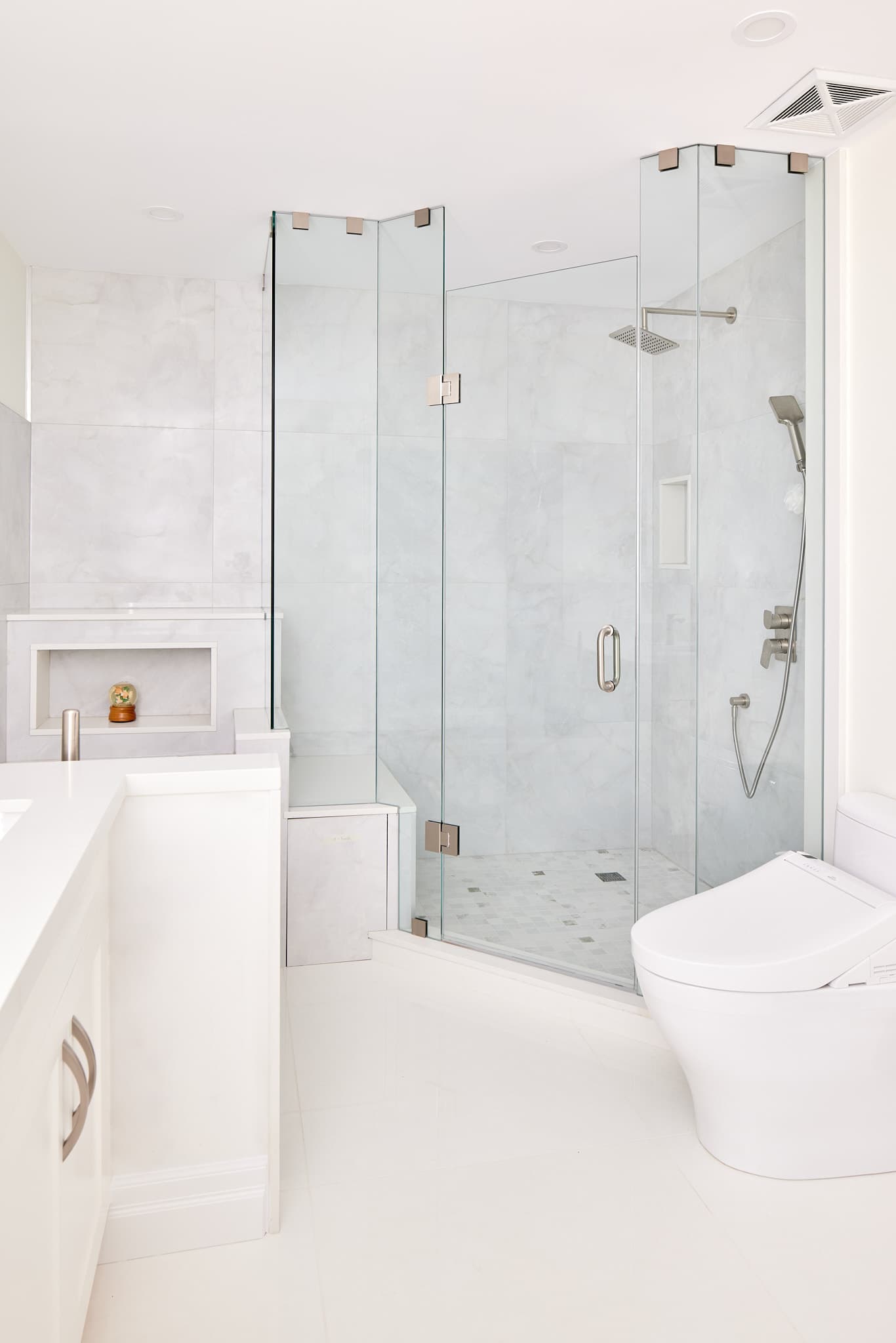 Custom bathroom design by Harbour Kitchens
