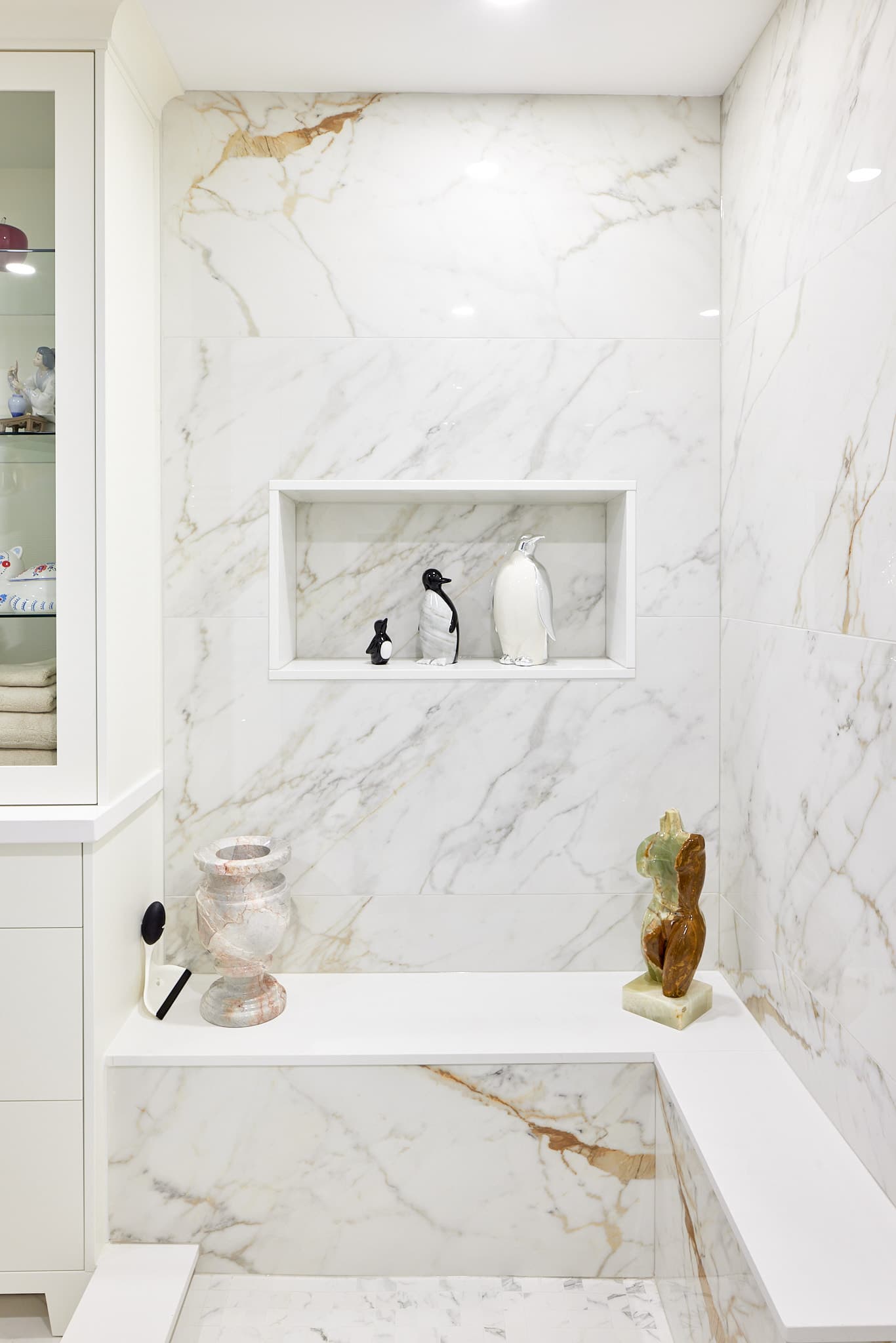 Custom bathroom vanity by Harbour Kitchens
