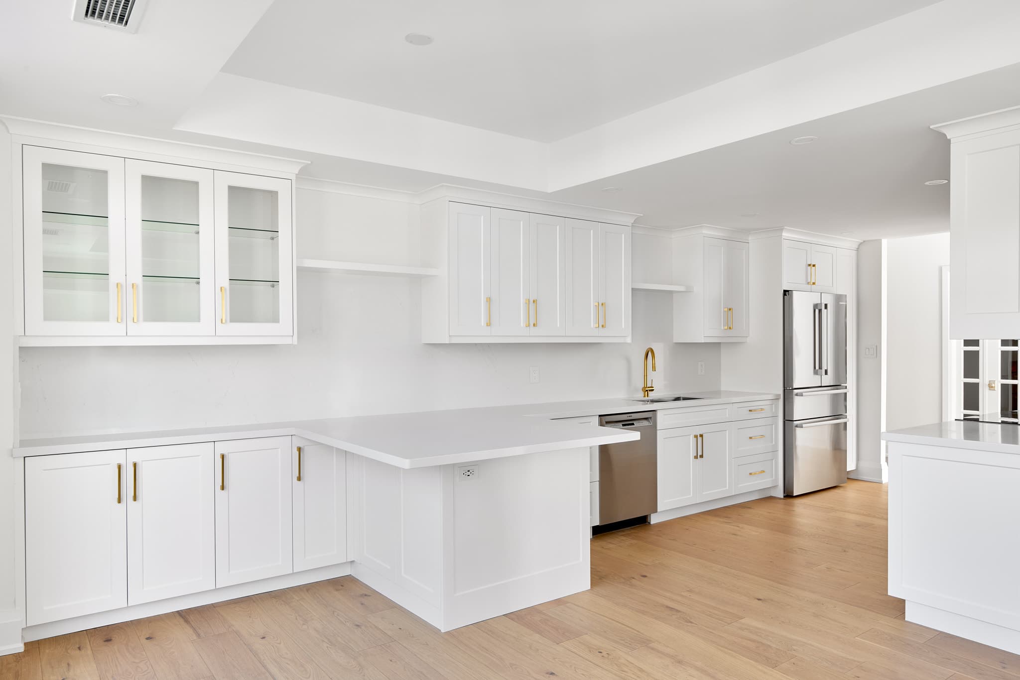 Custom kitchen renovation by Harbour Kitchens — GTA
