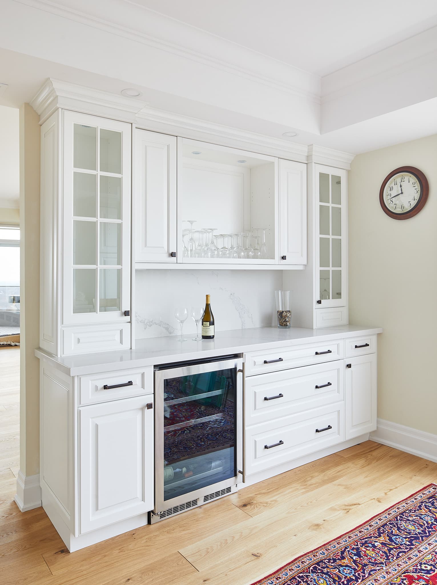 Kitchen storage and millwork by Harbour Kitchens
