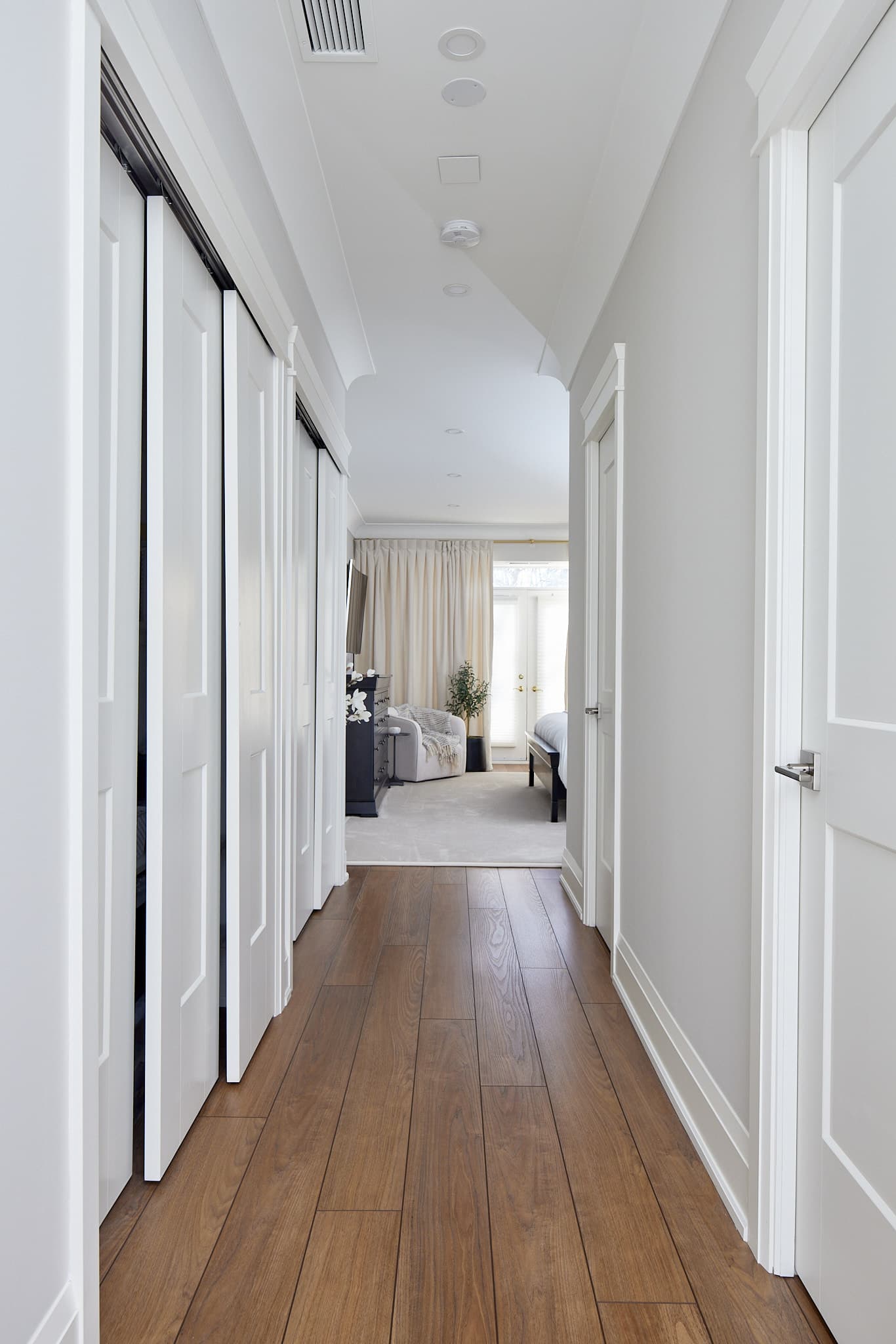 Built-in storage and shelving by Harbour Kitchens