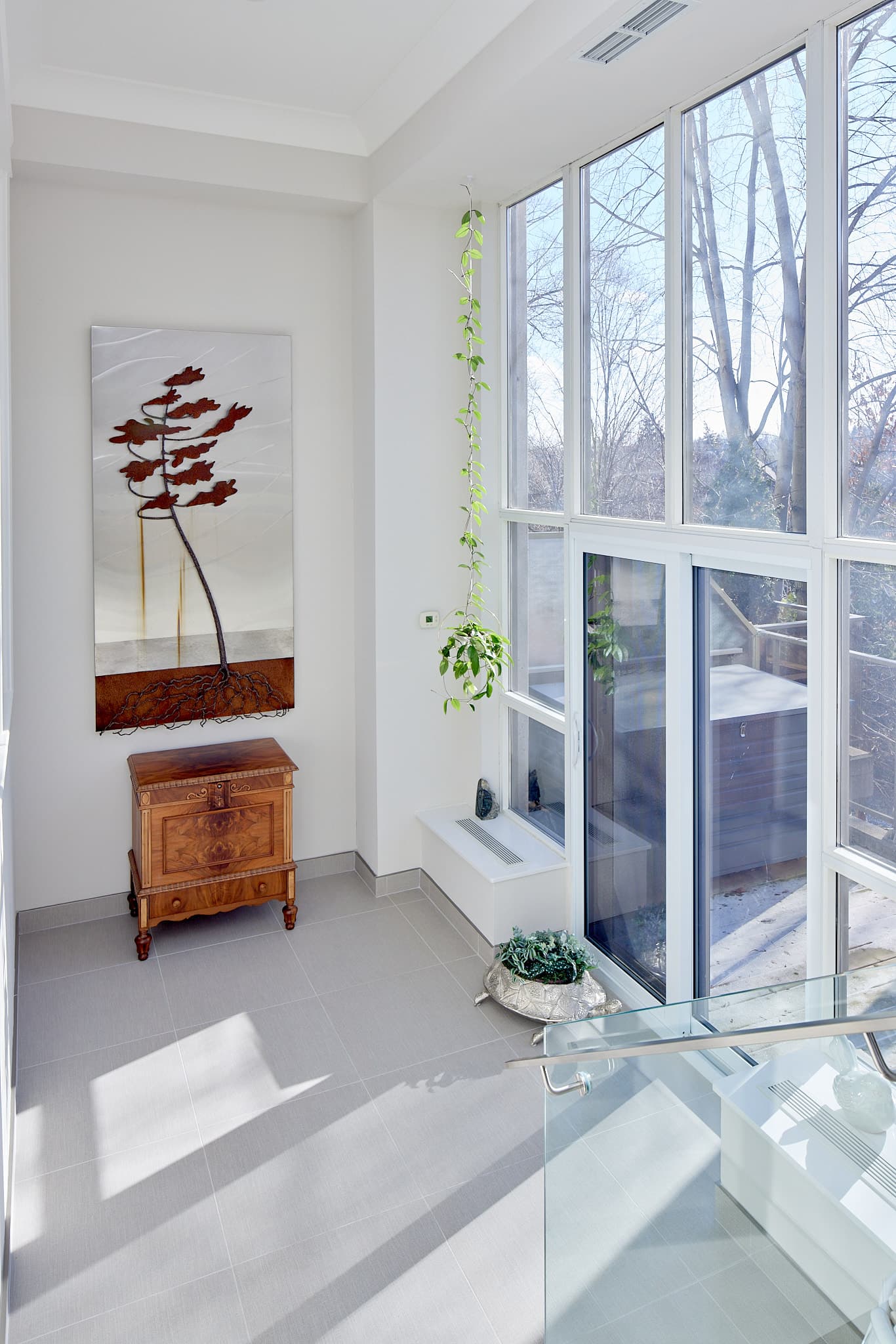 Custom cabinetry in living space by Harbour Kitchens